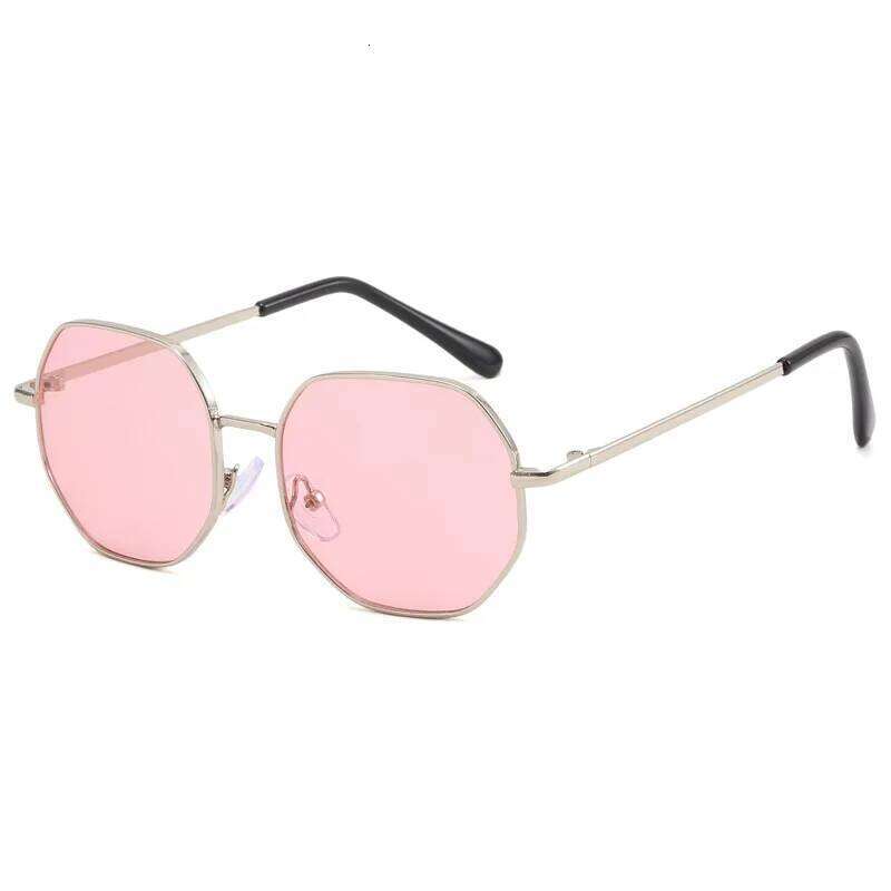 New Straight Metal SunglaSSeS, ClassiC Children's Glasses For Boys And Girls Y260207