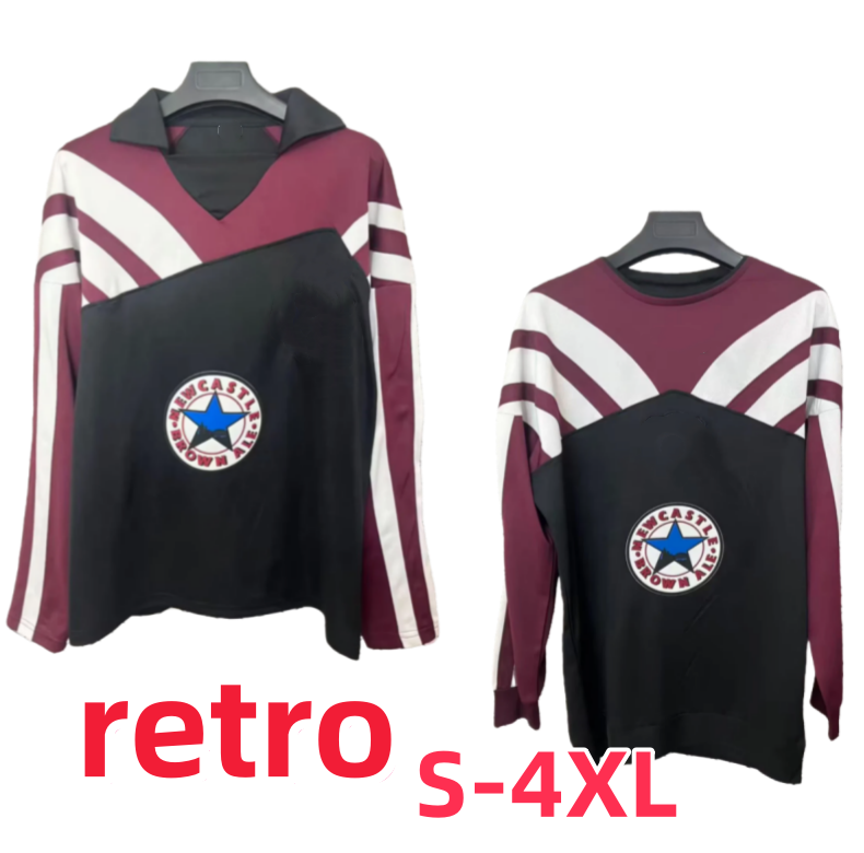 Retro TONALI NewCastledS E soccer jerseys retro 95 sweater BARNES BRUNO G. Gordon ISAK Football t-Shirt Botman fans WINNERS CARABAO CUP FINAL BURN gift 2026 2027