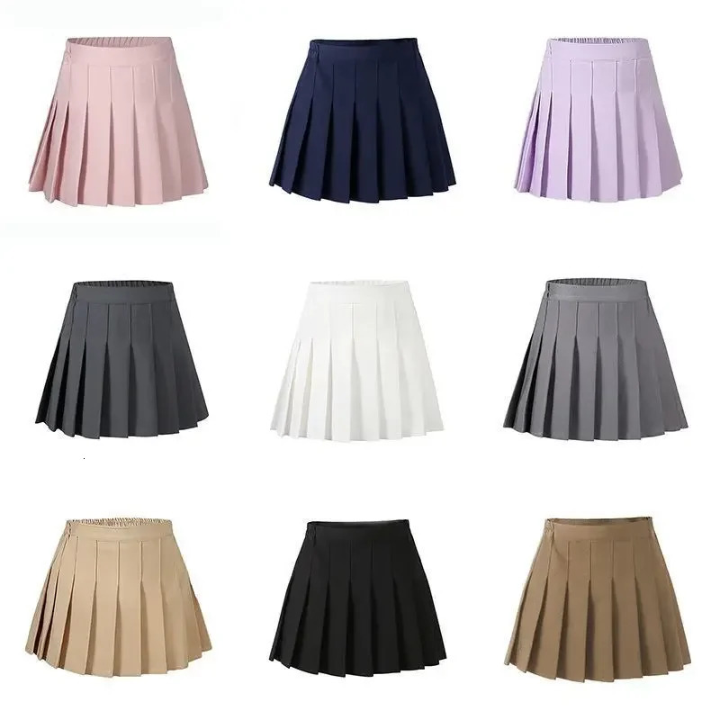 Summer Baby Girls Cake Skirts Solid Elastic Waist Children Girl Pleated High Quality Preppy Style Junior Dance Skirt 260207