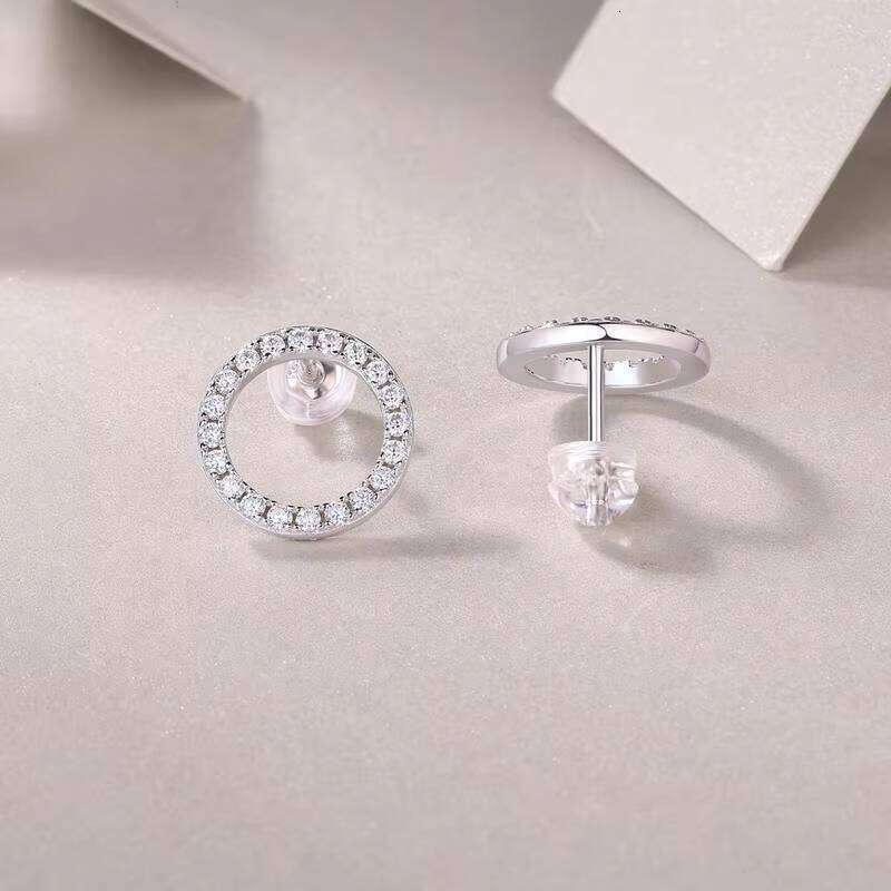 E230913123 Earrings 925 Sterling Silver Moissanite Jewelry Pass Diamond