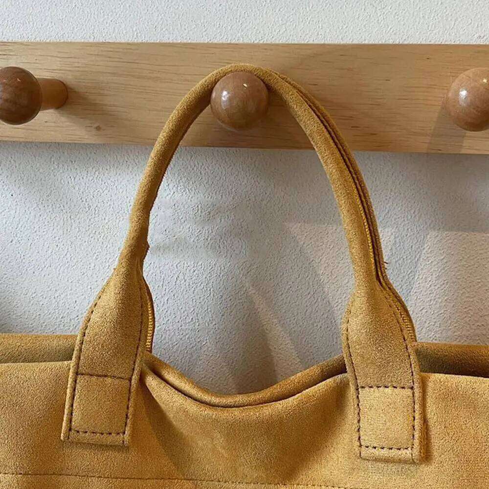 Faux Suede Design Ladies Handbag Female Hobos Shoulder Large Capacity Commuter Tote Bag Bolsa for Work Office C260207