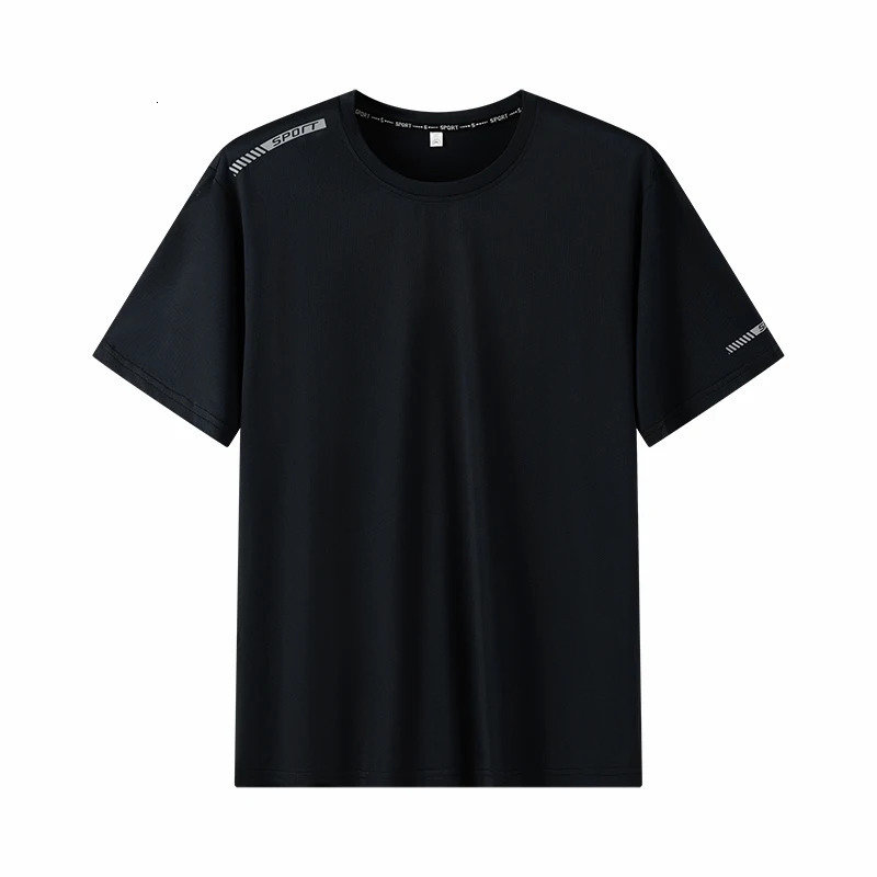 Plus Size T-shirt Men for 110-175kg Pack of 13 Breathable Quick Dry Tees Big Oversized Round Neck Short Sleeve Sport T-shirt 260122