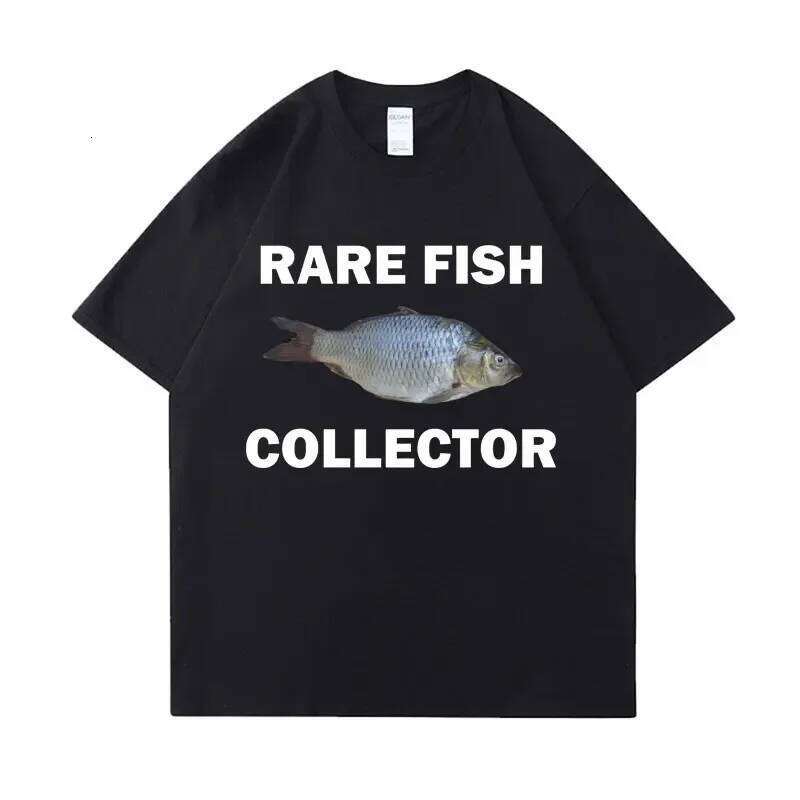 for Men Ropa Hombre Buy Eat He Day Teach Fish Man To A Lifetime Funny Meme Short Sleeved Round Neck Tshirt C260207