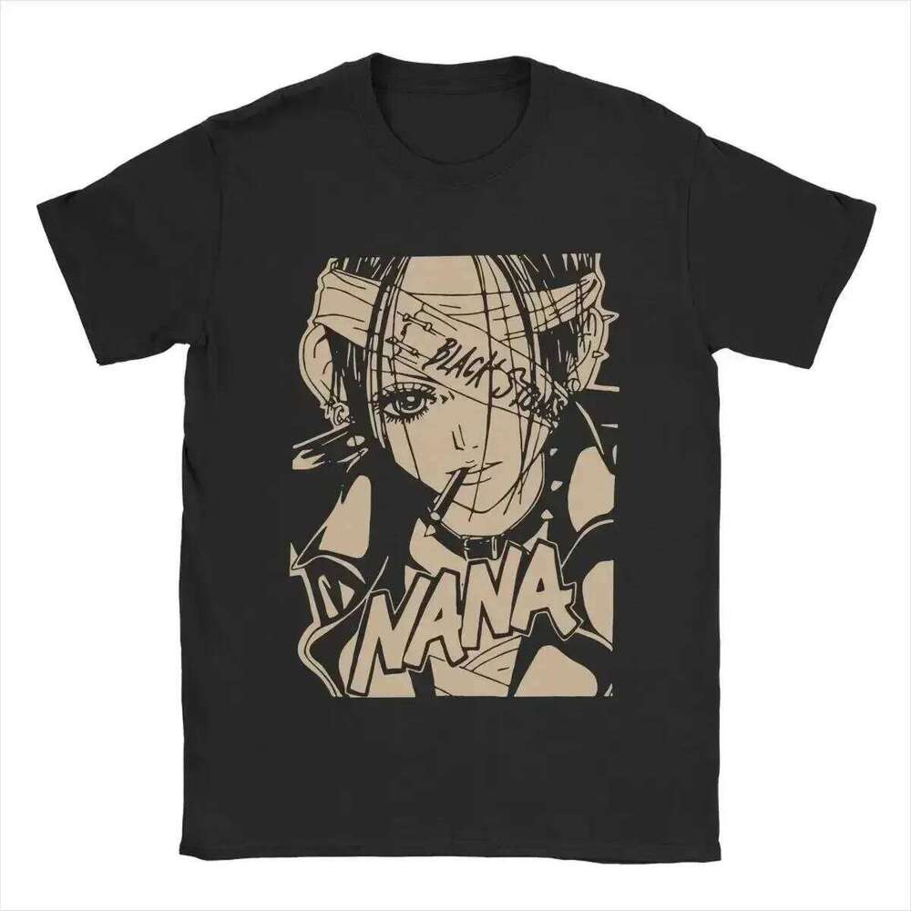 NANA Osaki Casual Harajuku Streetwear Japanese Clothes Fashion Rock Punk Short Sleeve T Shirt Women C260207