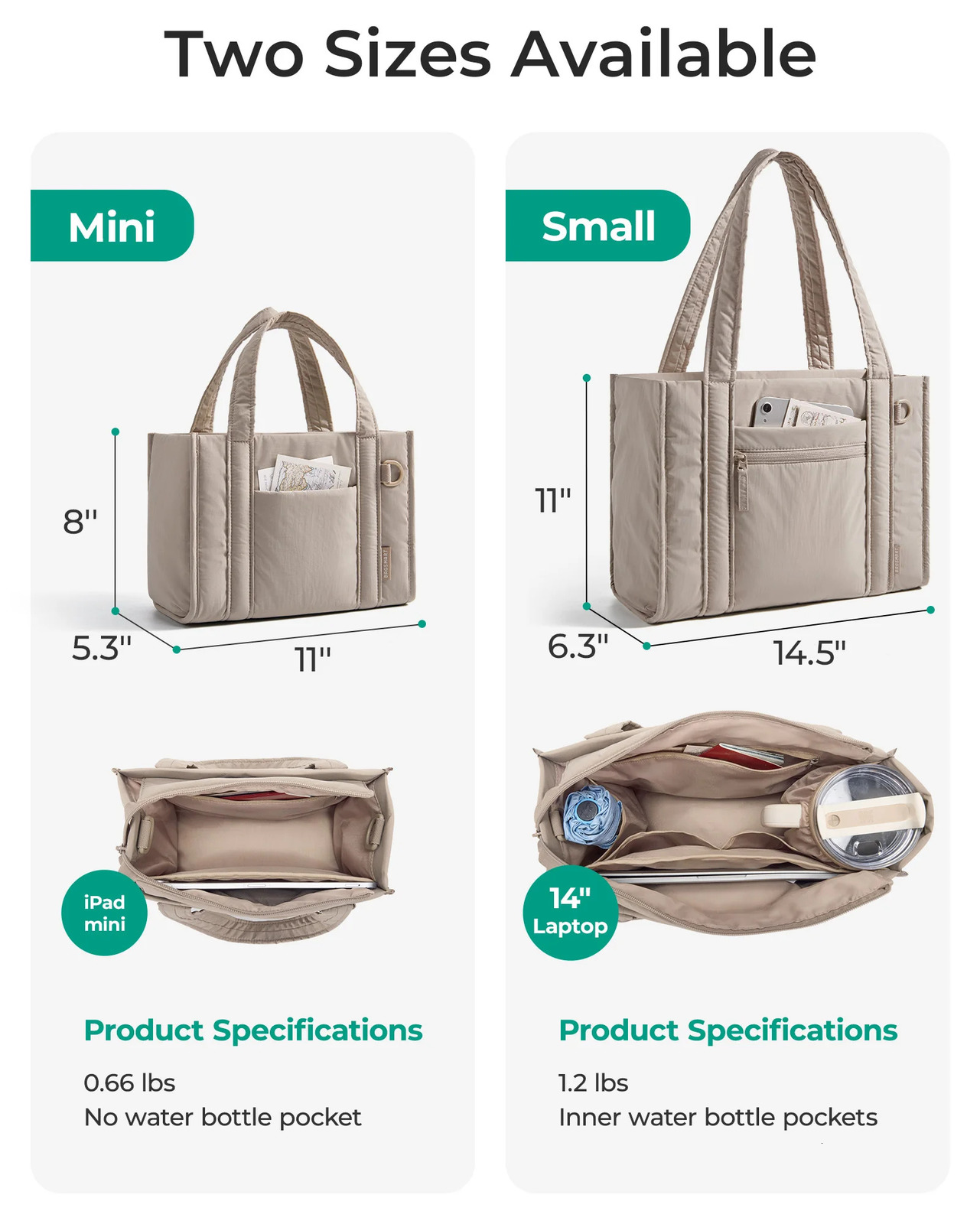 BAGSMART Small Tote Bag for Women Lightweight Crossbody Bag with Zipper Mini Shoulder Bag for Travel Work College260128
