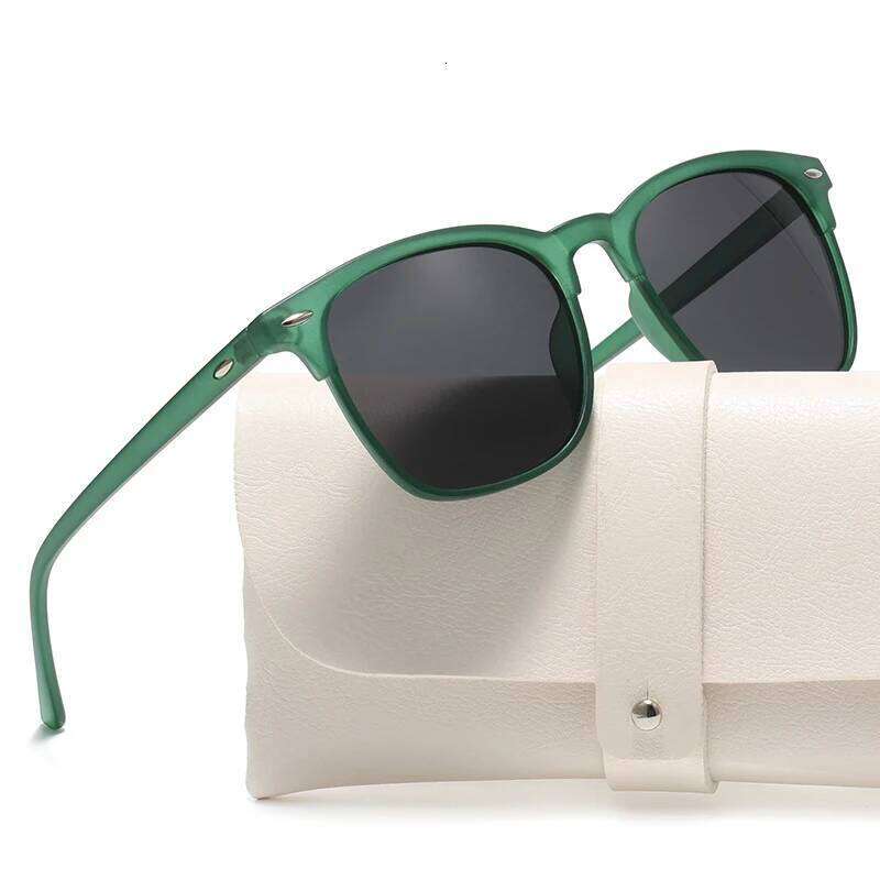 New Polarized Classic Vintage Sunglasses Anti-Reflective Mirror Men Out Door Sun Fashion Glasses Uv400 Y260207