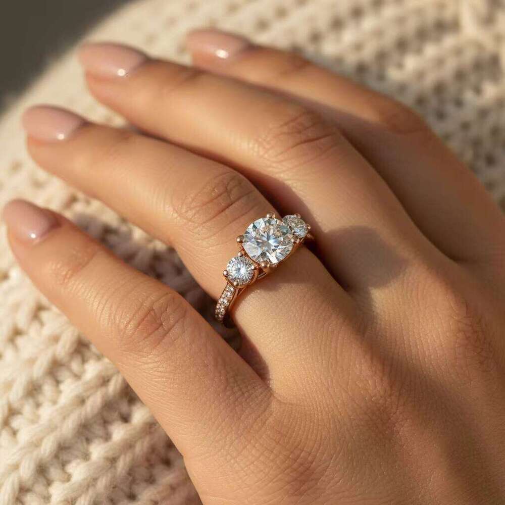 Lab Grown Radiant Cut Diamond Solitaire Ring IGI Certified 10K/14K Gold Luxury Women's Wedding & Engagement Jewelry
