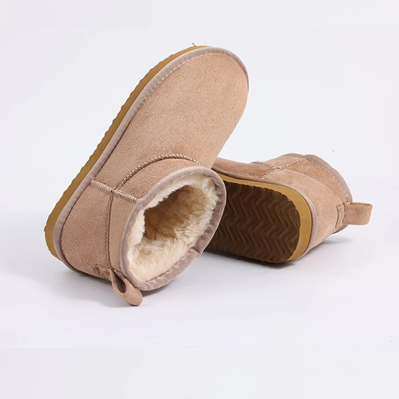 Bebealy Outdoor Snow Boots Winter Super Warm Short Ankle Plush Soft For Women Fashion Cozy Antiski 260208