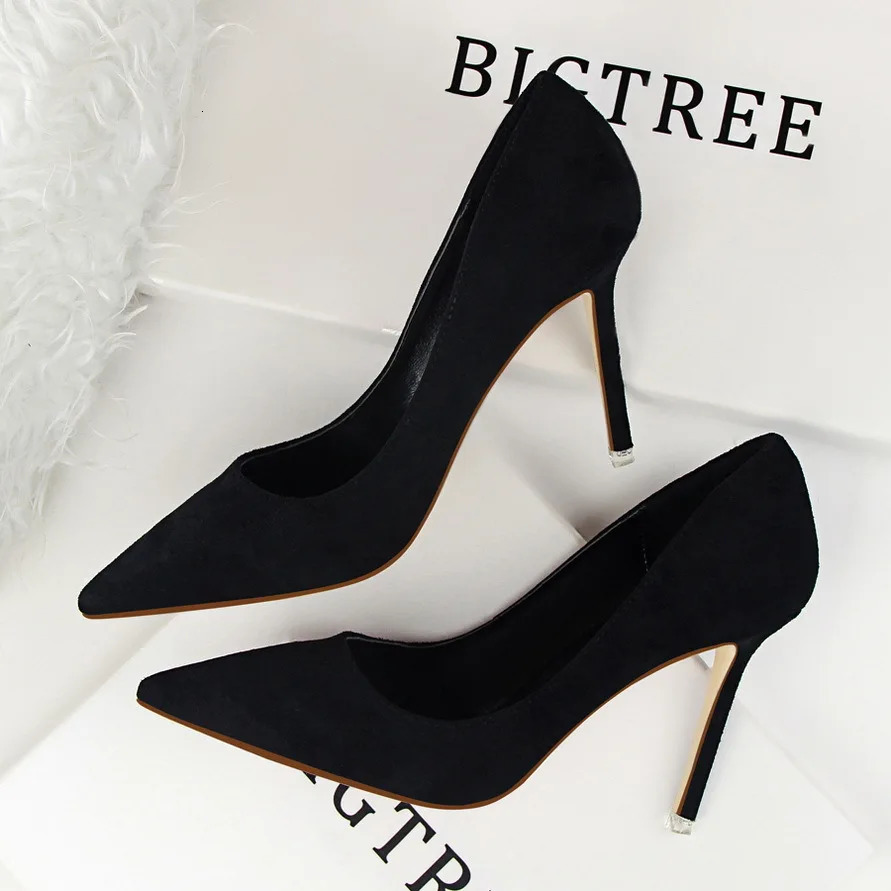 Fashion Women Pumps High Heels for Shoes Casual Pointed Toe Stiletto Ladies Chaussures Femme 260208