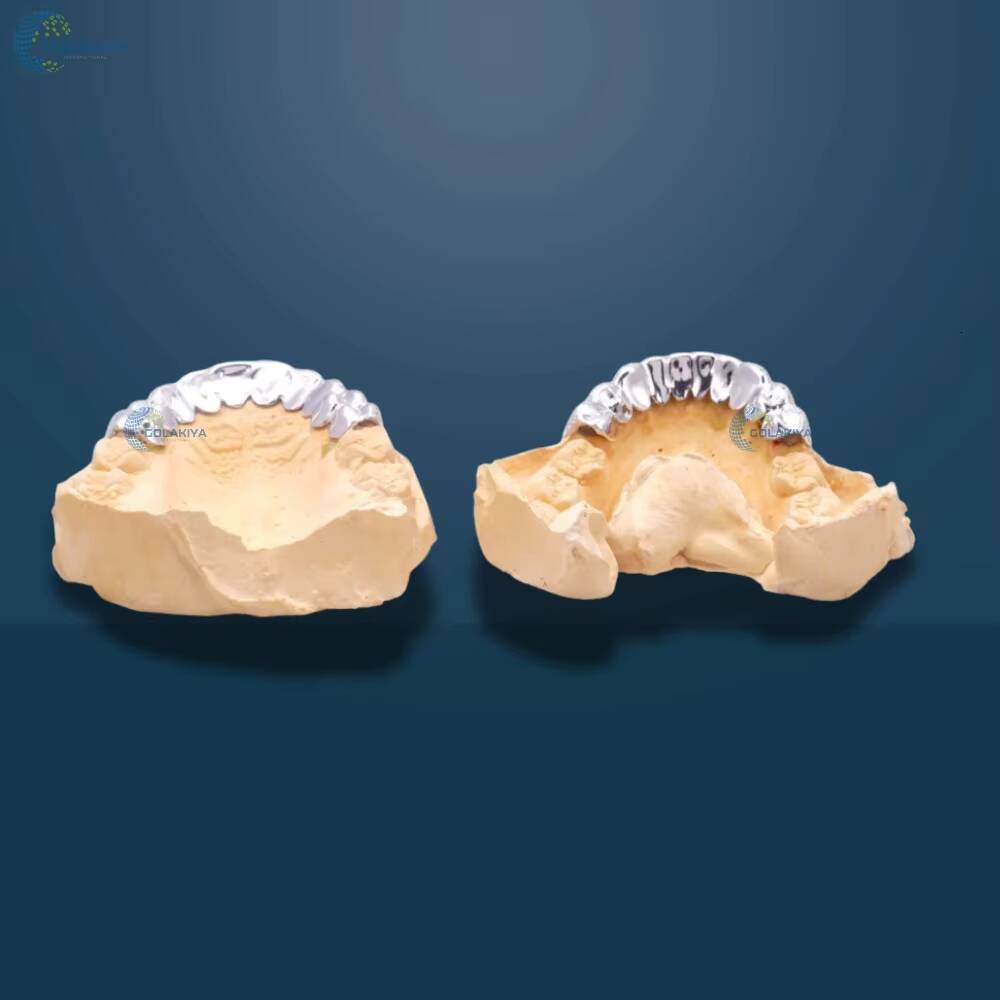 Luxury Iced Out Grillz Custom Top Bottom Moissanite Diamond Teeth Hip Hop Tooth Caps Rapper Style Grillz In 10K White Gold