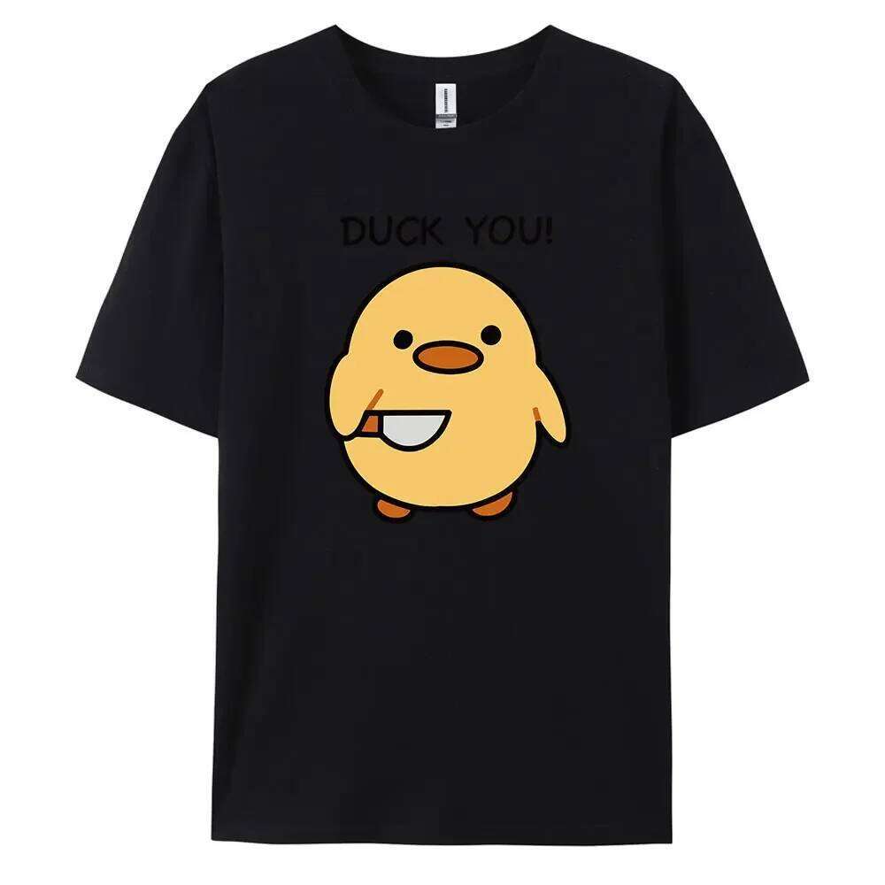 Men's Casual Short-sleeved T-shirt with 100% Cotton Fashion print Tees oversize C260207