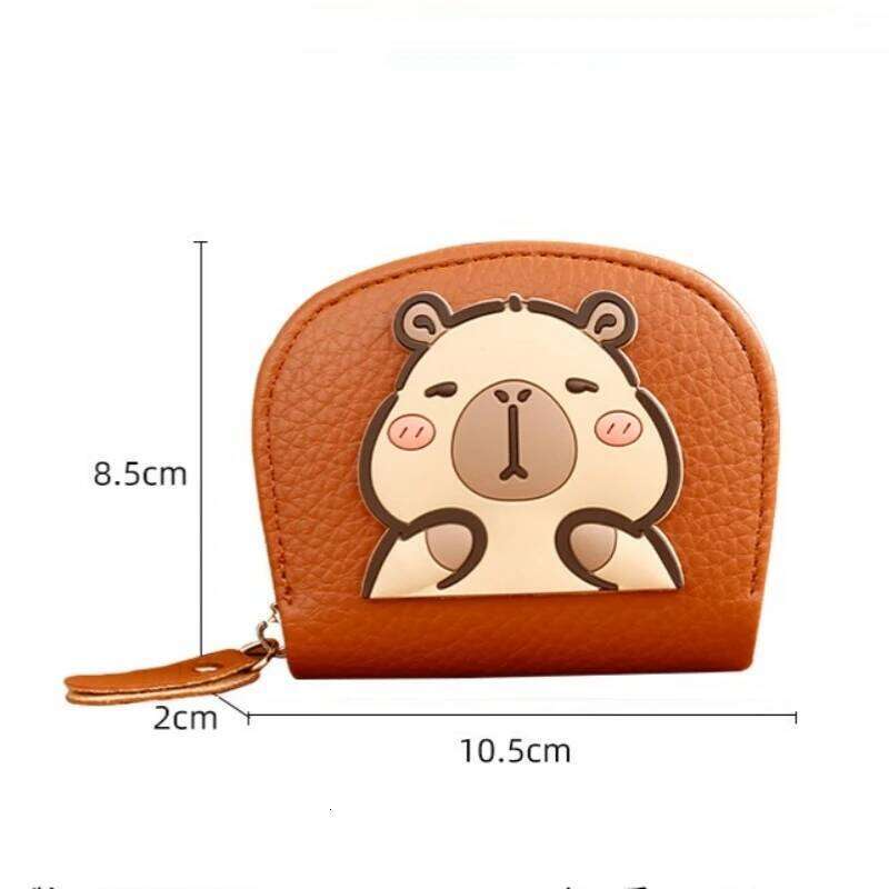 New Cartoon Water Dolphin Coin Purse Cute Mini Multi-card Organza Bag Portable Ladies Card Case Y260206