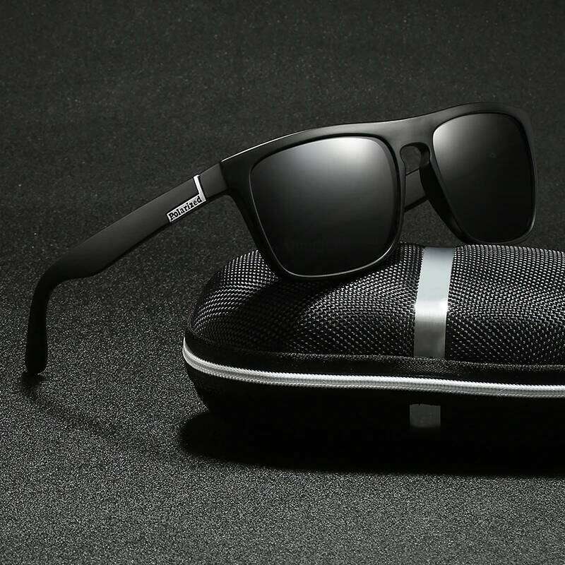 Men Women Polarized Sunglasses Luxury Brand Designer Vintage Square Sport Sun Glasses Fashionable Driving Fishing UV400 Eyewear Y260207