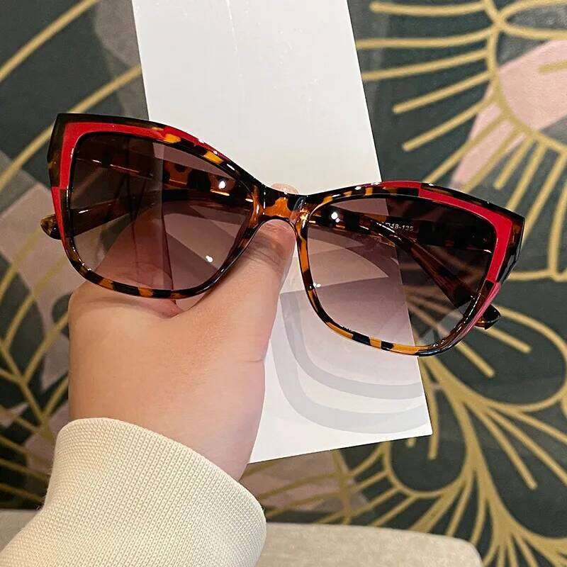 Vintage Square Sunglasses Women Men Rectangle Sun Glasses Cat Eye Eyewear Oculos De Sol for Male Female Eyeglasses Y260207