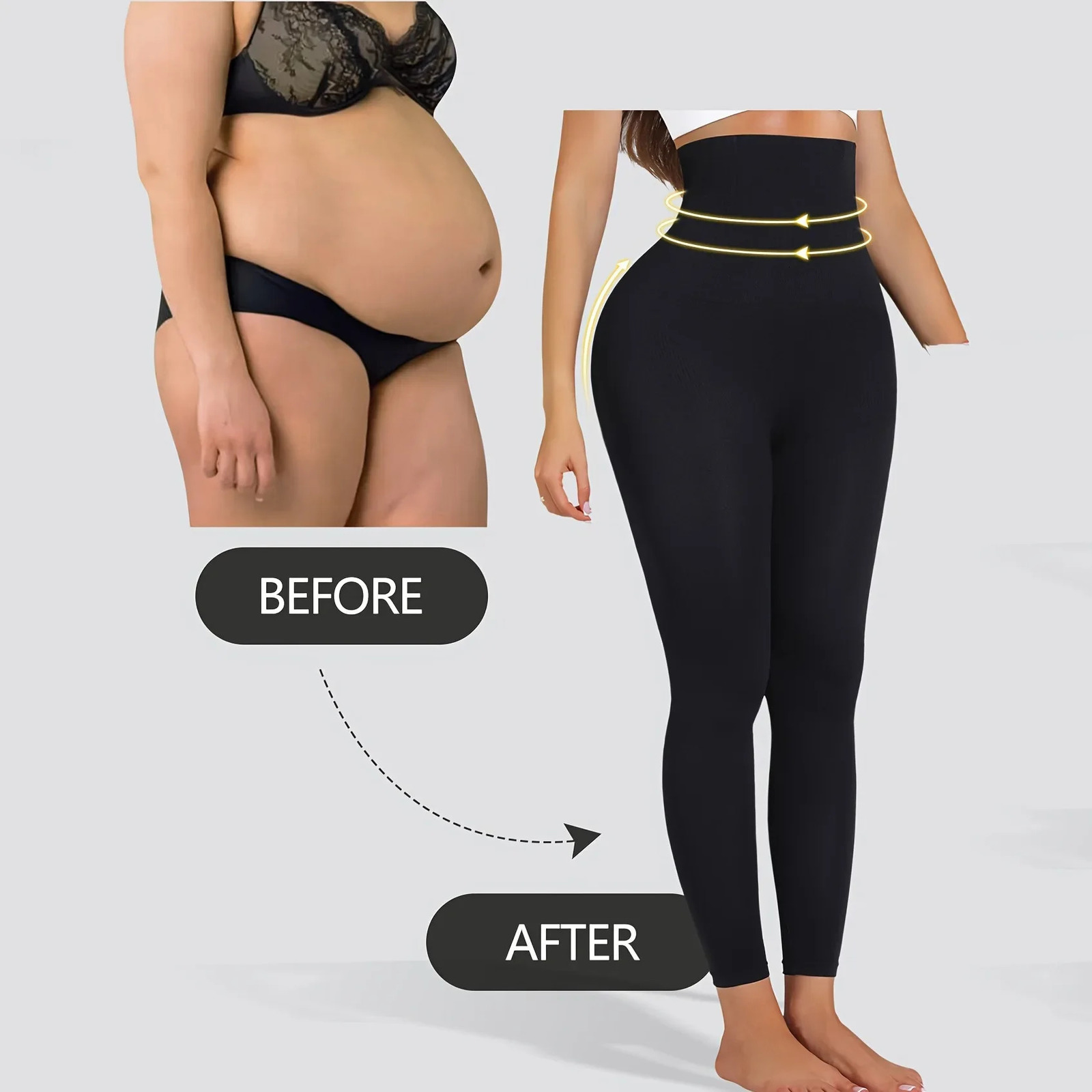 High-Waist Shaping Yoga Pants Leg Sculpting Thin Summer Suitable for Men And Women Body Shaping Underwear from Mainland China 260203