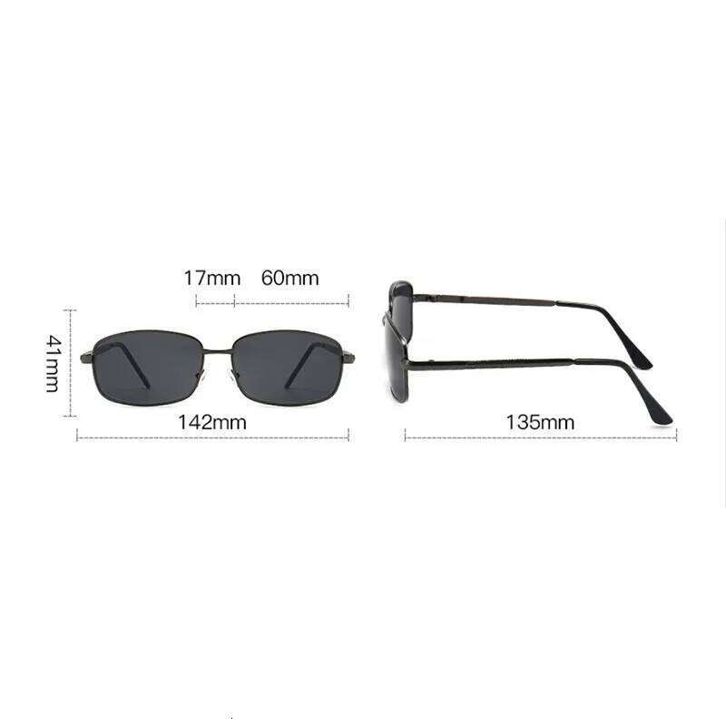 New Sunglasses Men Brand Designer Metal Sun Glasses Men's Outdoor Driving Polarized Eyewear UV400 Oculos De Sol Y260207