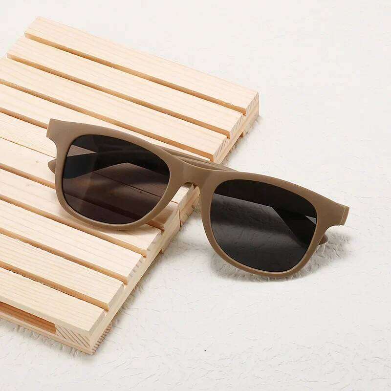 Kids Polarized Sunglasses TR90 Boys Girls Sun Silicone Safety Glasses Gift for Children Baby UV400 Eyewear Age 3-12 Y260207