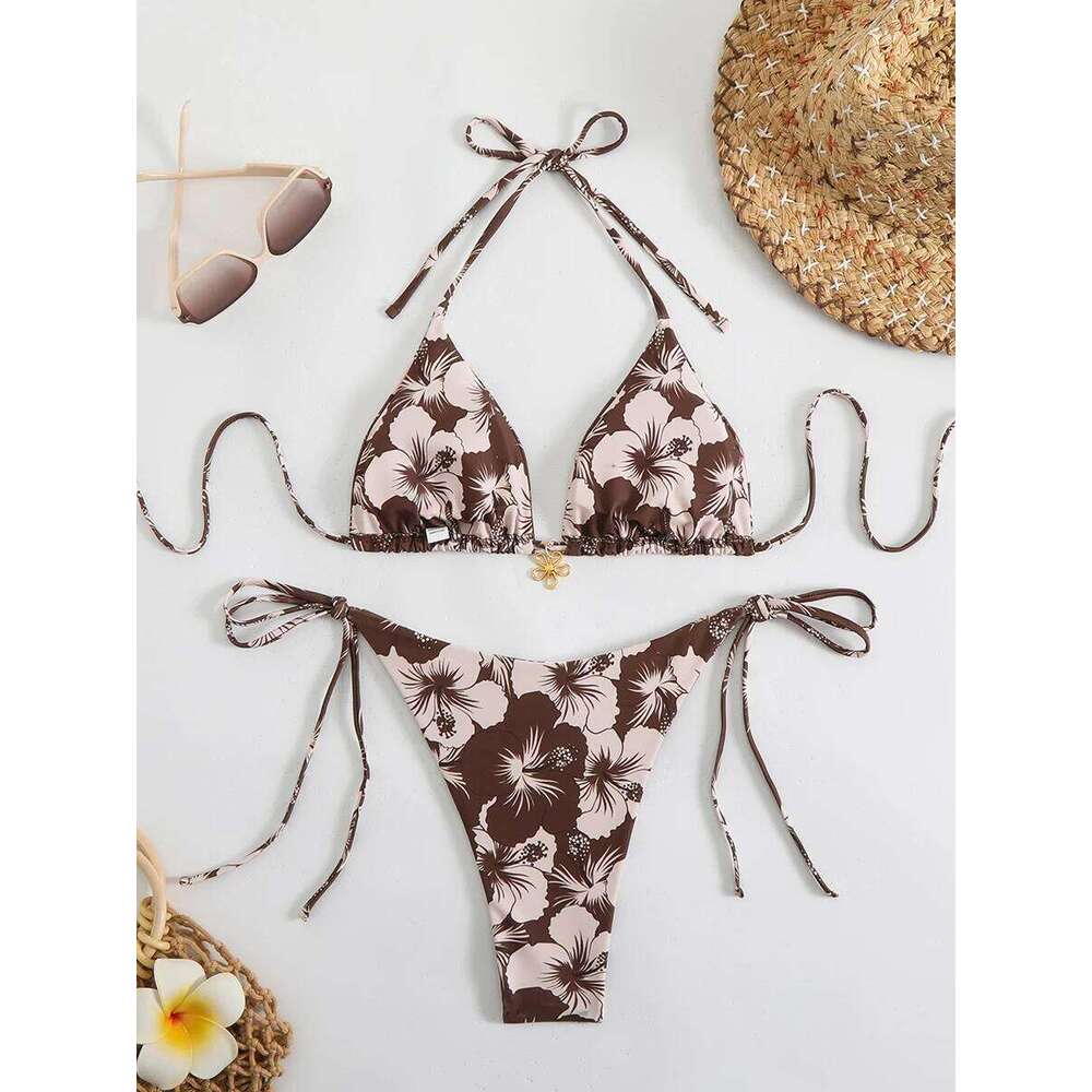 Sexy Micro Bikini Women's Swimsuit 2025 Trend Female Swimwear Two-piece Thong Bikinis Sets Beach Wear Swimming for Bathing Suit C260207
