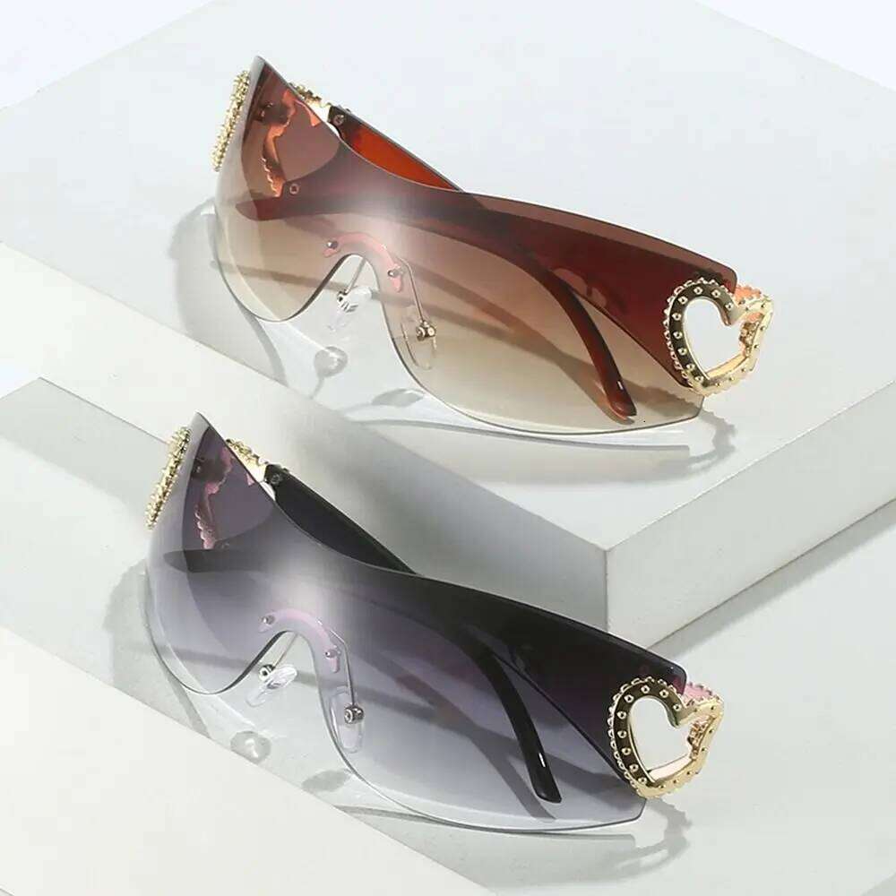 Fashion UV400 Eyewear Men's Shades Goggles Y2k Sunglasses for Women Sun Glasses Y260207