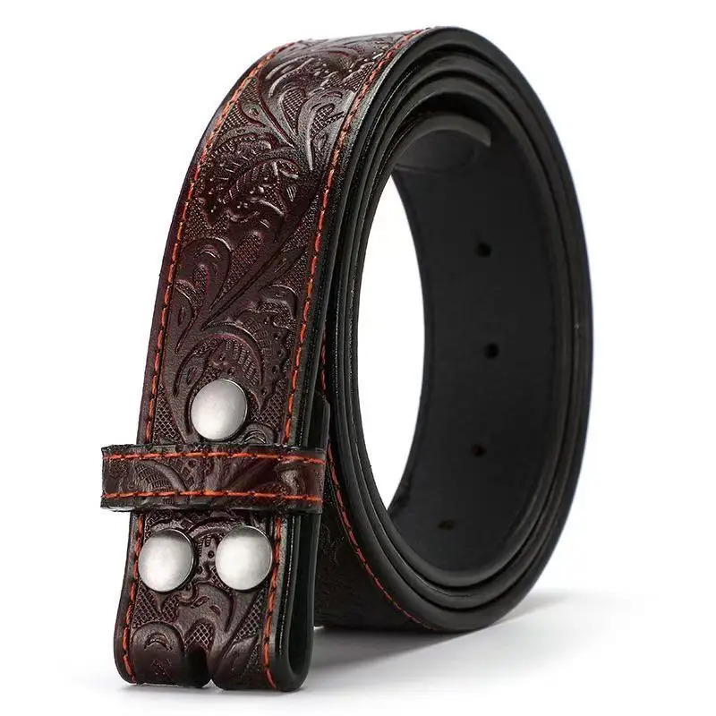Genuine Leather Split Belt - 1/2 PackagingWestern n - Suitable for Men and WomenCowboys and Cowgirls Gear - Sturdy and st 260124