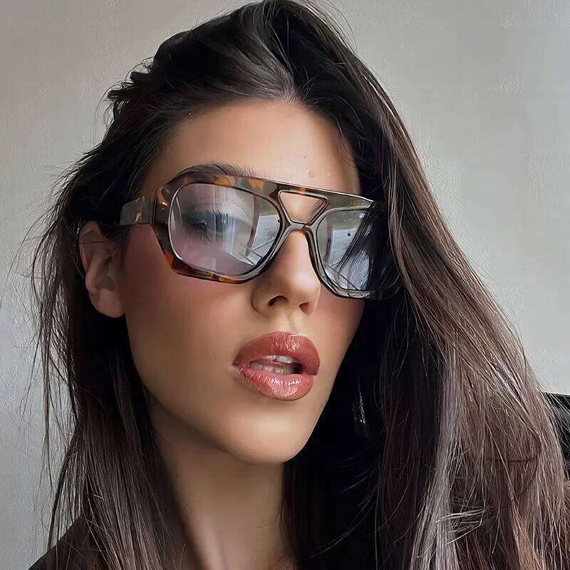 Fashion Small Square New Luxury Brand Retro Shades UV400 Trending Sun Glasses Sunglasses For Women Men Y260207