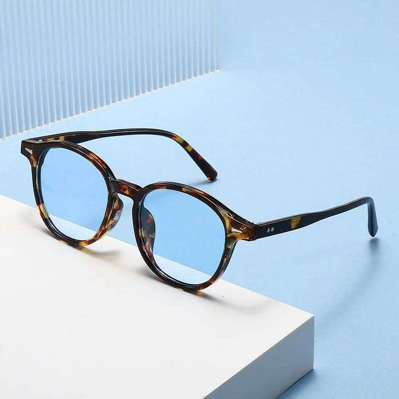 Fashion Vintage Round Sunglasses Man Women Fishing Driving Luxury Sun Glasses Anti-Glare Retro Beach Shades UV400 Eyewear Y260207