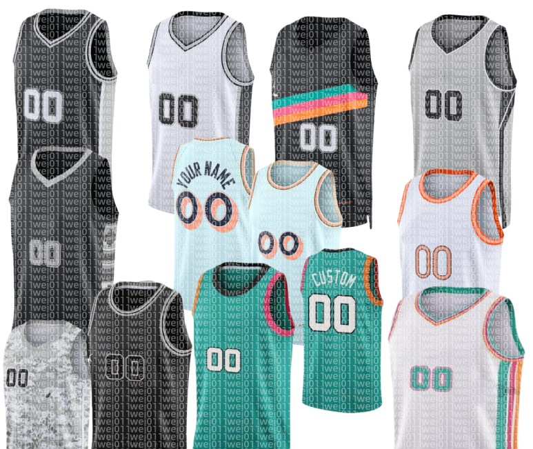 1 Victor Wembanyama DeAaron Fox Devin Vassell Stephon Castle Julian Champagnie Harrison Barnes Keldon Johnson Dylan Harper Luke Kornet Basketball Jersey Men youth