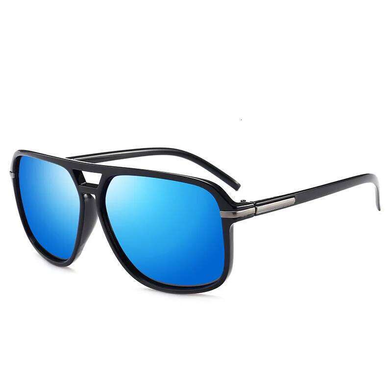 New Large Frame Square Sunglasses Men's Driving Fashion Sun Glasses Men Outdoor Fishing Polarized Eyewear UV400 Oculos De Sol Y260207