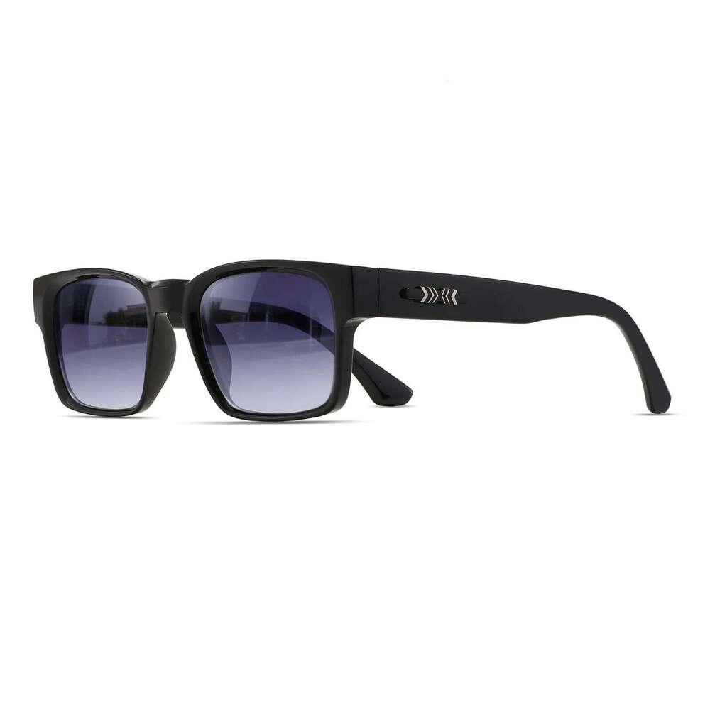 Classic Vintage Square Sunglasses - Rivet Accents on Temples, UV400 Unisex for Daily Casual & Travel Y260207