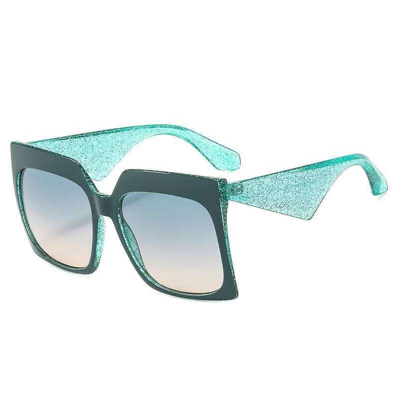 New Two-color Frame Square Sunglasses Women Retro Trending Luxury Female Eyewear Shades UV400 Sun Glasses Brand Oculus Y260207