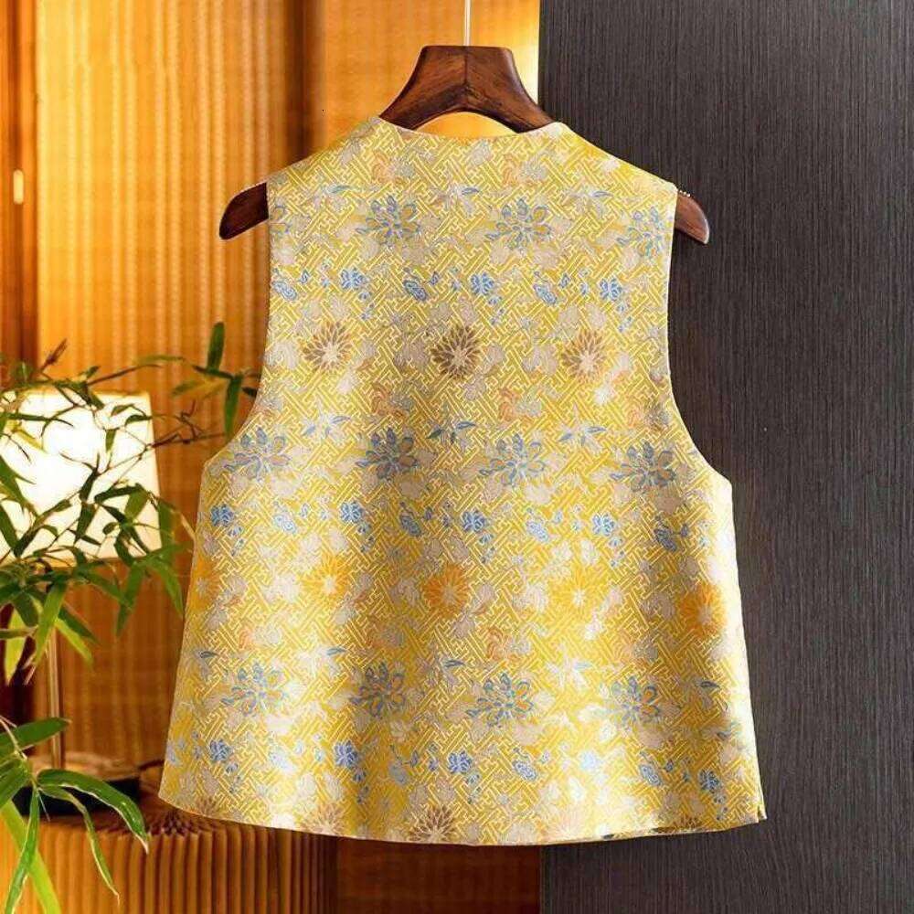 Thin Vest For Clothing Ethnic Style Embroidery Vintage Clothes Streetwear Coats Women Jackets Chinese Style Casual Summer
