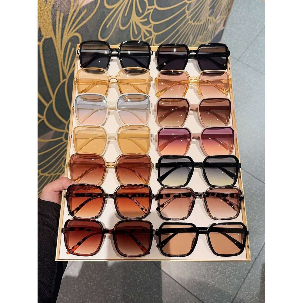 6/10/12/14Pcs mixed frame multicolor classic color set cat eye fashion simple photo party glasses unisex Y260207