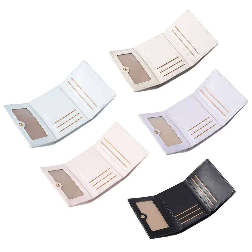 Fashion PU Leather Women's Purse Large Capacity Portable Girls Wallet Waterproof Multi Card Slots Coin Pouch Y260206