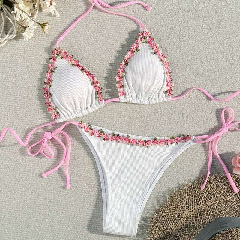 Sexy Bikinis 2025 Women's Swimwear Female Swimsuit For Swimming Wear Bathing Suits Brazilian Bikini Set Beachwear Pool Bather C260207