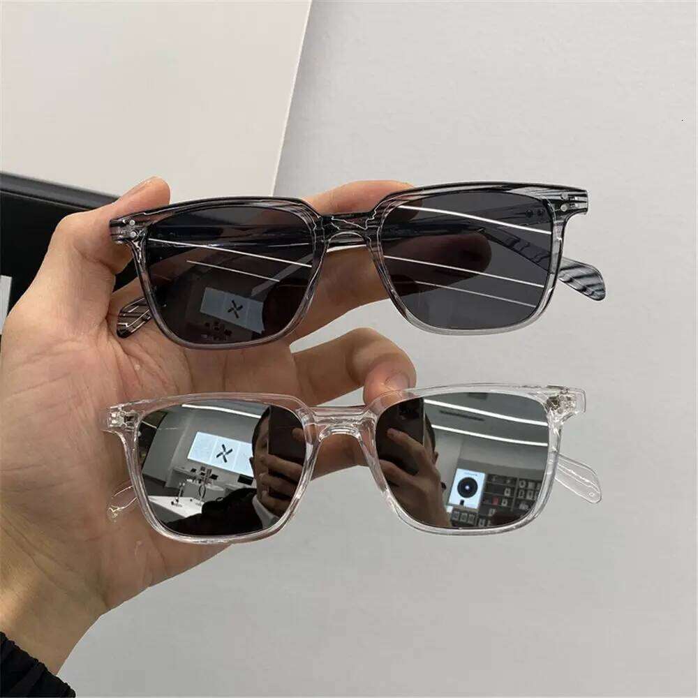 Hip Hop UV400 Vintage Square Men Shades Ladies Sunglasses Driver Eyewear Y260207