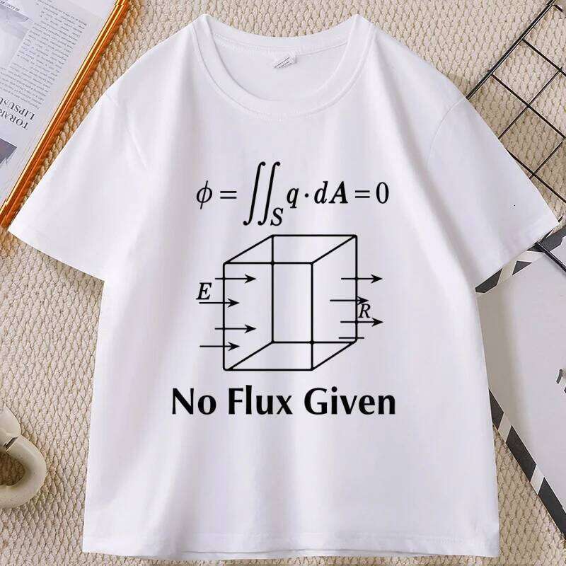 Funny Physics T-Shirt Math Humor Teeman Cotton High Quality Short Sleeve Tshirt Men's Clothing Casual Streetwear Clothes C260207