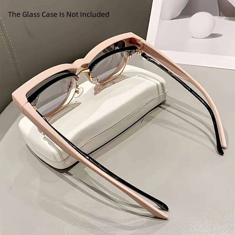 Polarized Anti-Glare Fashion Men Women Fashionable Fit Over Glasses for Driving Beach and Travel Y260207