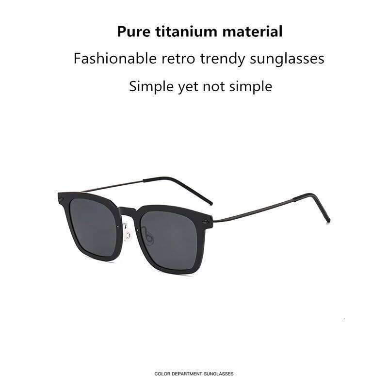 TAG Hezekiah Danish Design Polarized Sunglasses Men 8346 Ultralight titanium Sunglass Women Outdoor Driving UV400 Sun Glasses Y260207