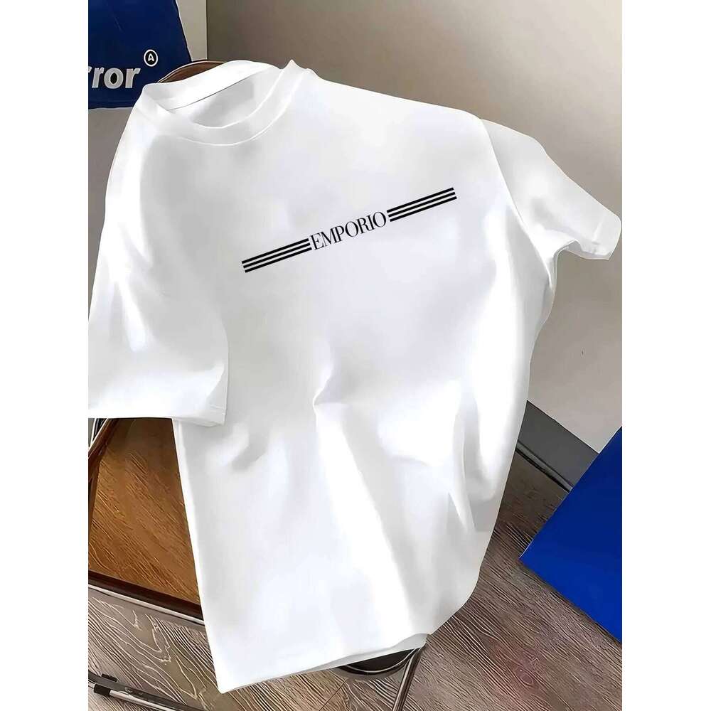 Men's T-Shirts - Breathable Moisture-Wicking Short Sleeve Round Neck Casual & Athletic Tees, All-Season Comfort Fit for Gym C260207