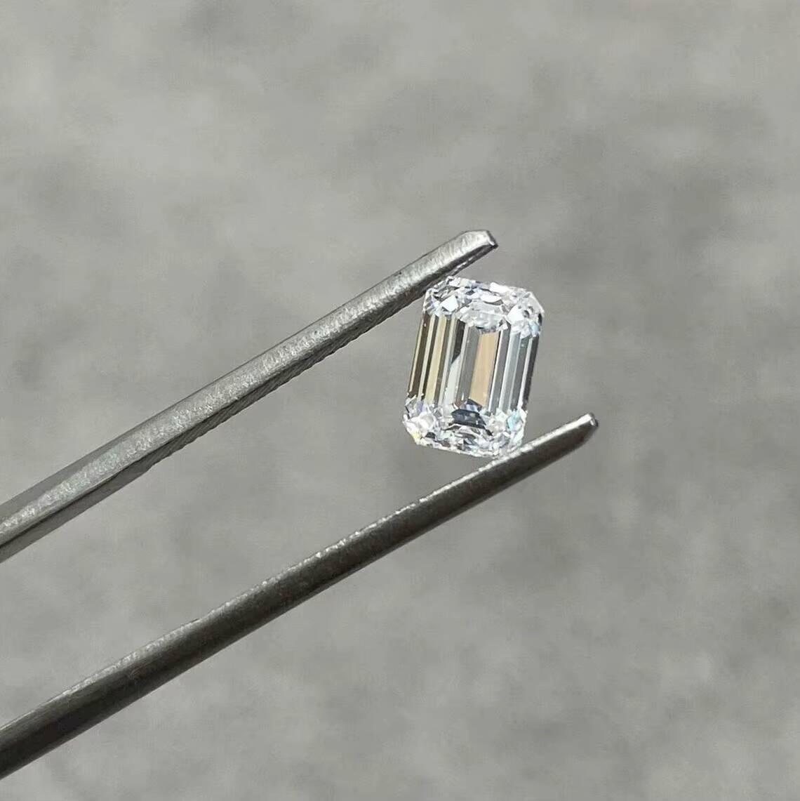 Excellent Emerald Cut Loose Lab Grown Diamonds TCW 05 Ct Size 5x3 mm VVS1 Clarity F Color Loose Stone for Sale