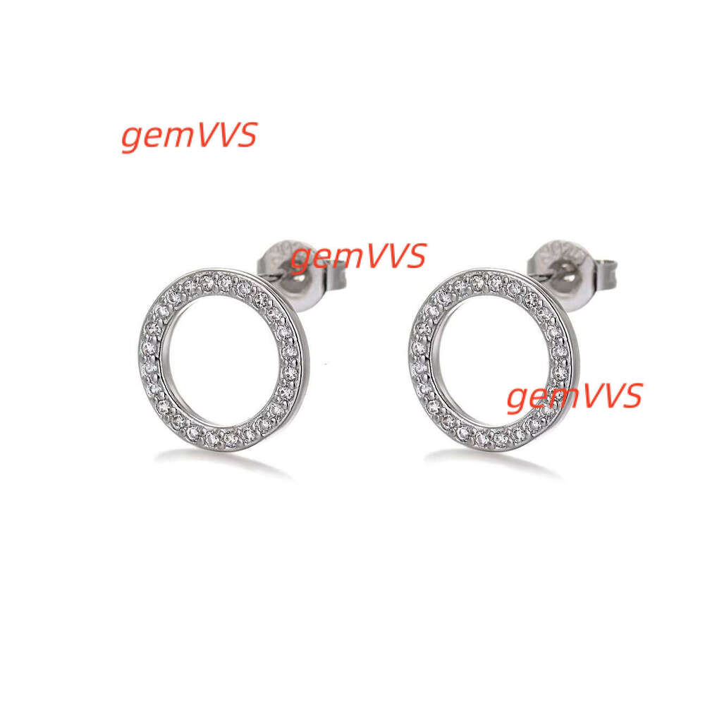 E230913123 Earrings 925 Sterling Silver Moissanite Jewelry Pass Diamond