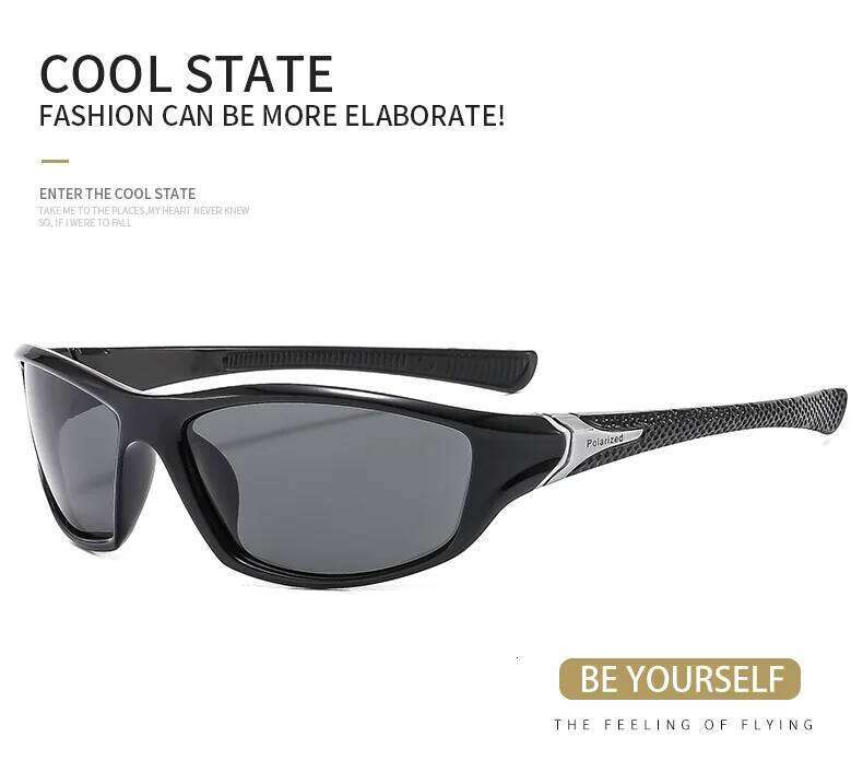 Fashion Sports Polarized Sunglasses Men Women Fishing Hiking Running Cycling Mountaineering Sport Man Sun Glasses UV400 Eyewear Y260207