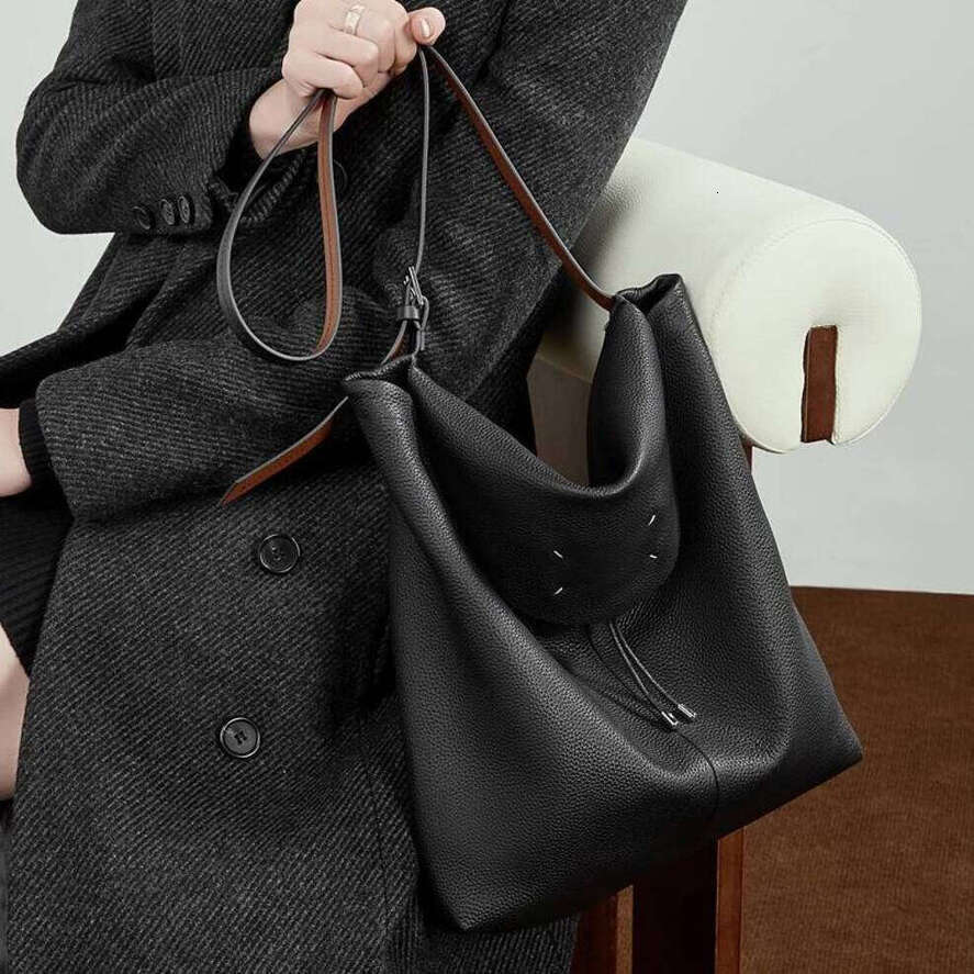OLOEY Hifashion Cow Genuine Leather Bucket Shoulder Tote Bags For Women 2025 Luxury Creativity Crossbody Hobos Shopper Ladies Handbags Advanced Sensor