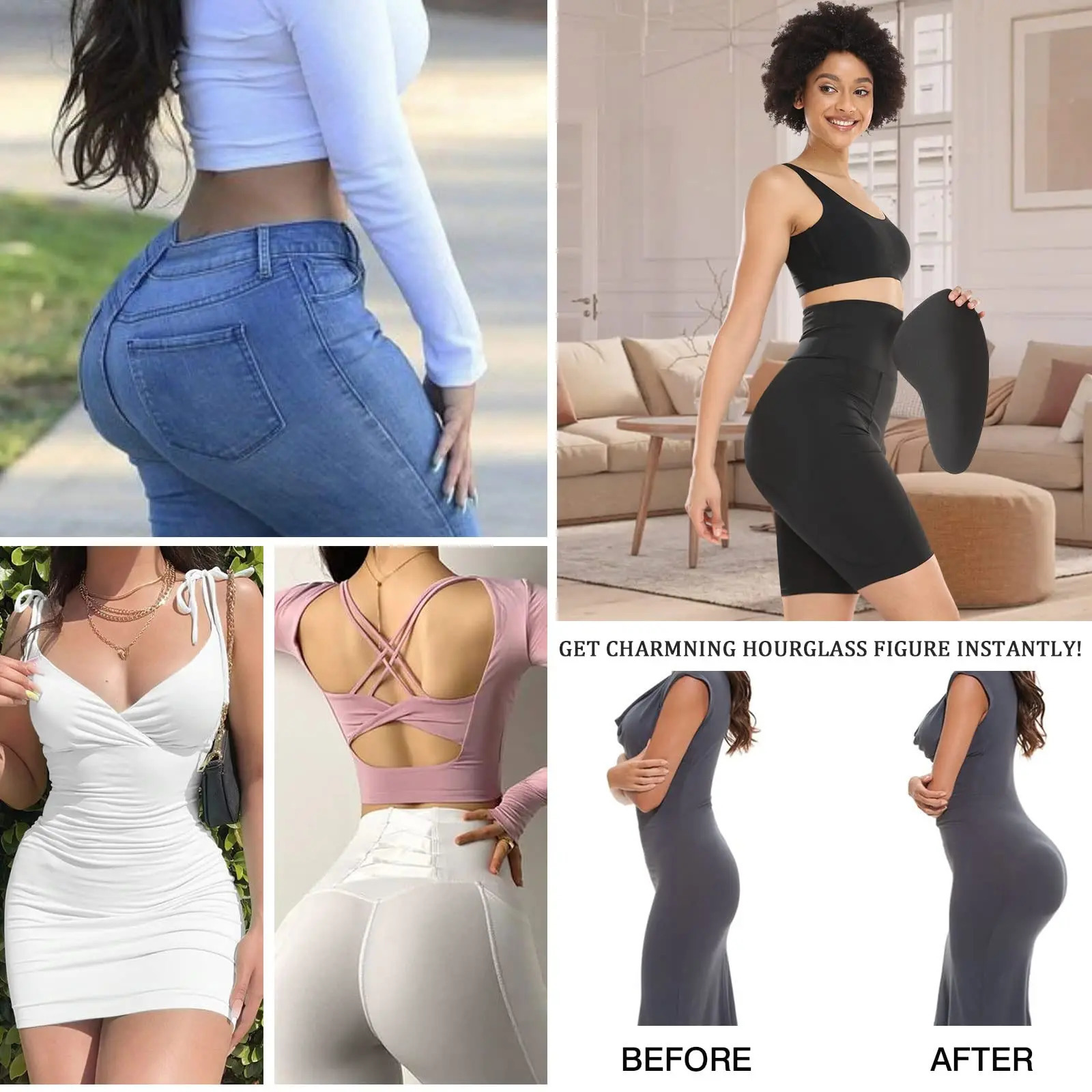 Hip Pads Shapewear Tummy Control Padded Underwear For Women Butt Pes Curvy Faja Body Shaper Thigh Slimmer Bbl Shorts 260203