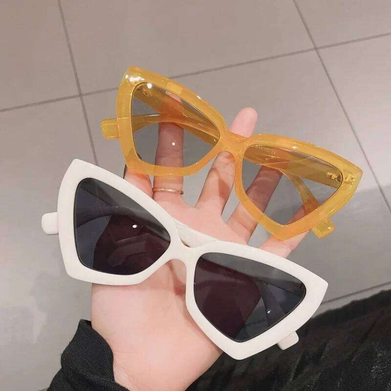 Cat Eye Sunglass Trendy Female Eyewear Luxury Brand Designer Popular Women Travelling Sun Shades Glasse Y260207