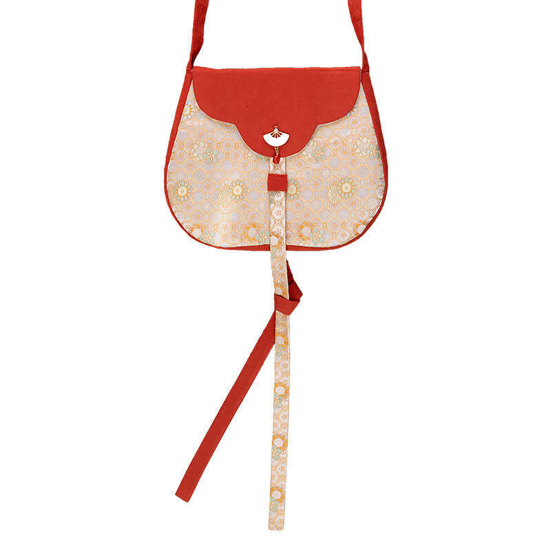 Chinese National Pedlar Ancient Style Hanfu Accessories Versatile Crossbody Cloth Bag Wholesale Evergwish