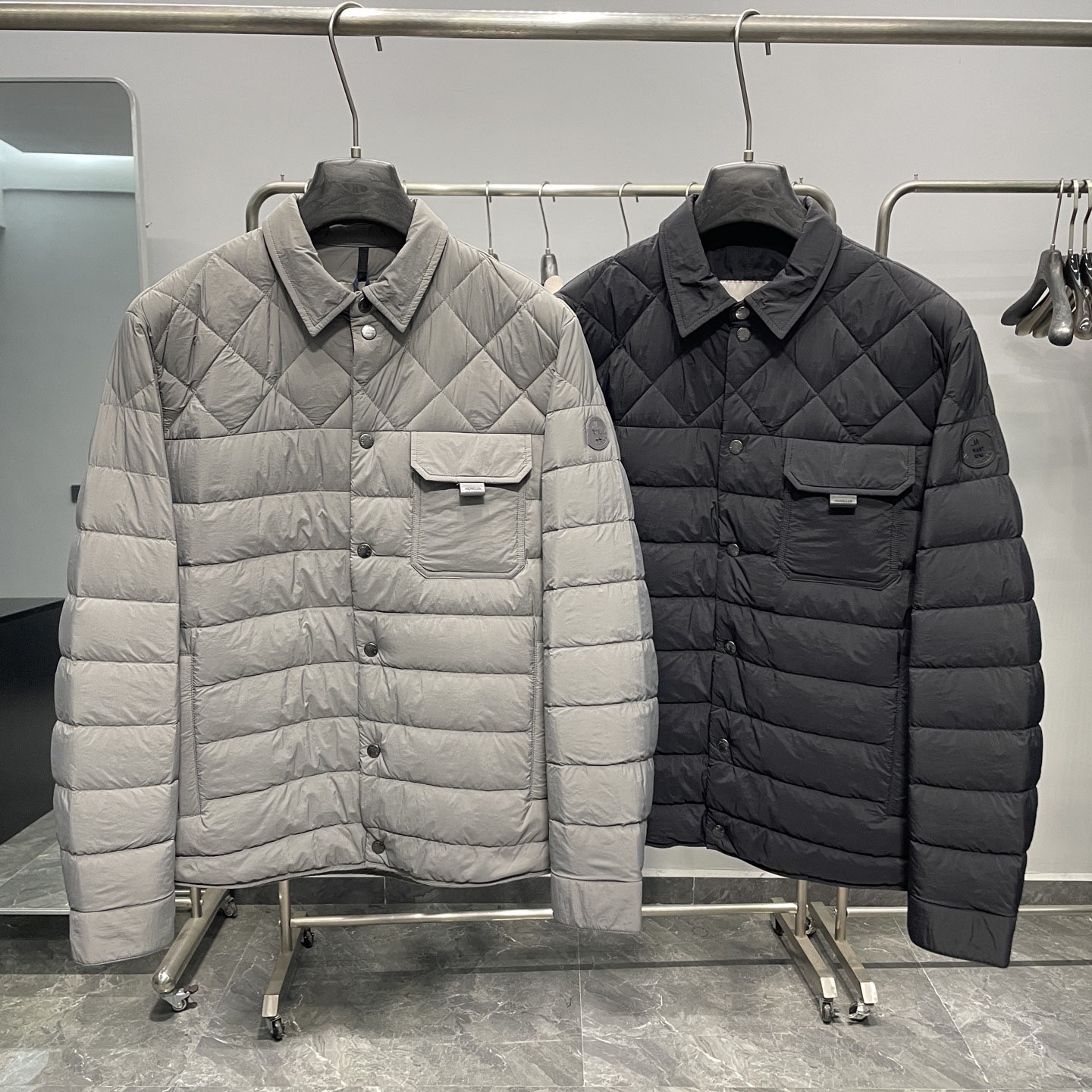 Men's Down Jacket Standing Collar Business Casual Down Jacket, All Clothes Are Made Of Nylon, Focusing Only On High-End Products size M-3XL