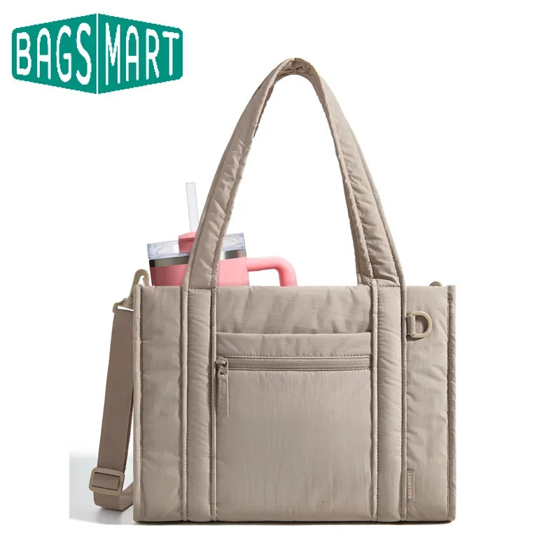 BAGSMART Small Tote Bag for Women Lightweight Crossbody Bag with Zipper Mini Shoulder Bag for Travel Work College260128