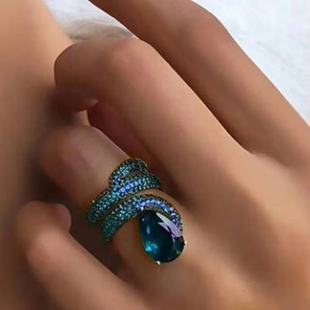 Fashionable Hip Hop CZ Ring Jewelry for Children Religious Gemstone Ring Claw Inlay Brass Plating Various Animal Number