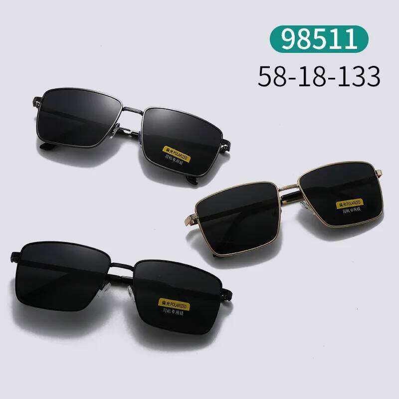 New Driving Specific Polarized Sunglasses Uv400 Men Glasses Drivers Fishing For Women Sun Protection Square Sunshade Eyewear Y260207